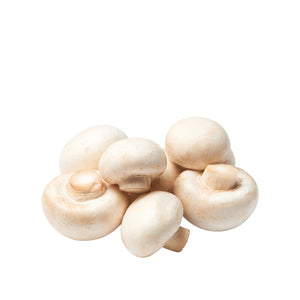 Organic White Mushrooms  - per bag