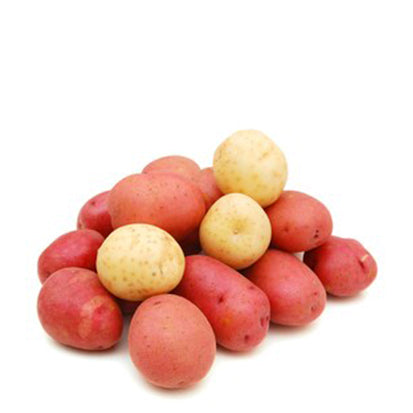 Mini Red & White Potatoes - per lb