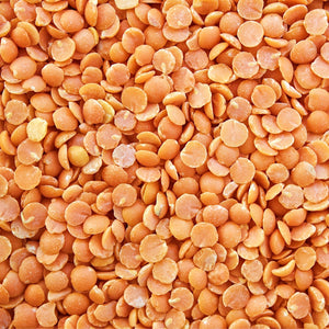 Organic Red Lentils Split - per lb