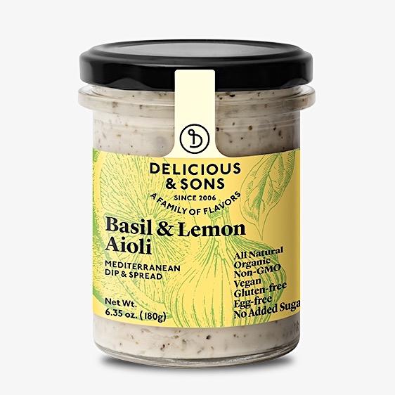 Organic Basil & Lemon Aioli