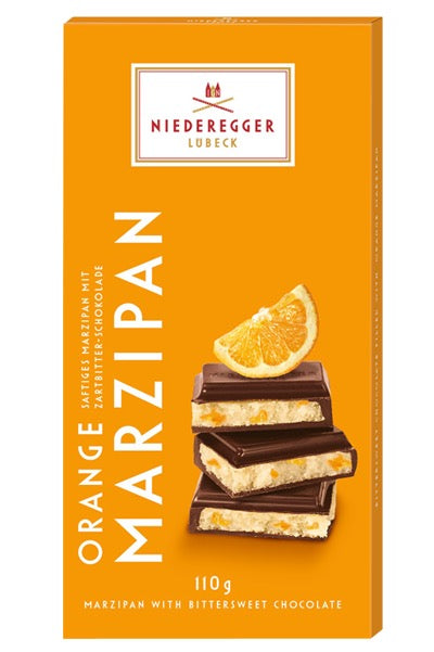 Orange Marzipan with Dark Chocolate 110g