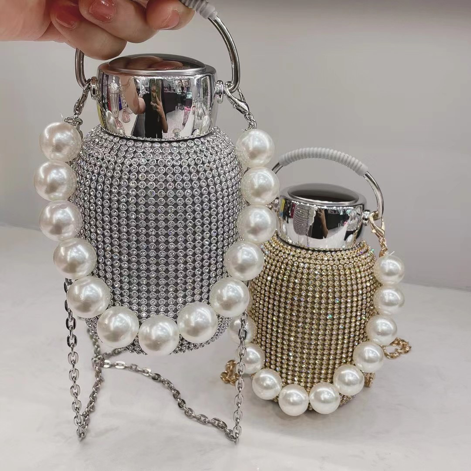 Rhinestone Tumbler Water Bottle and Accessories | BlingPink USA