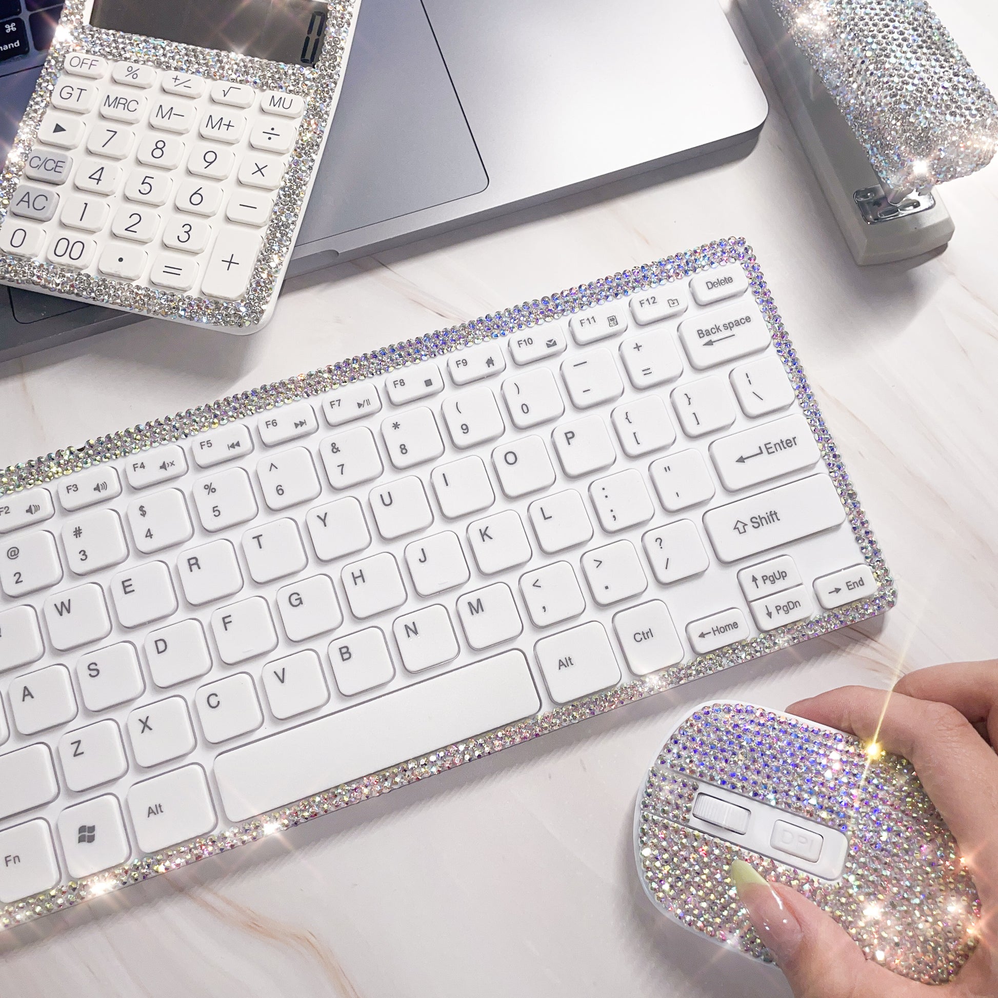 bling wireless keyboard and mouse