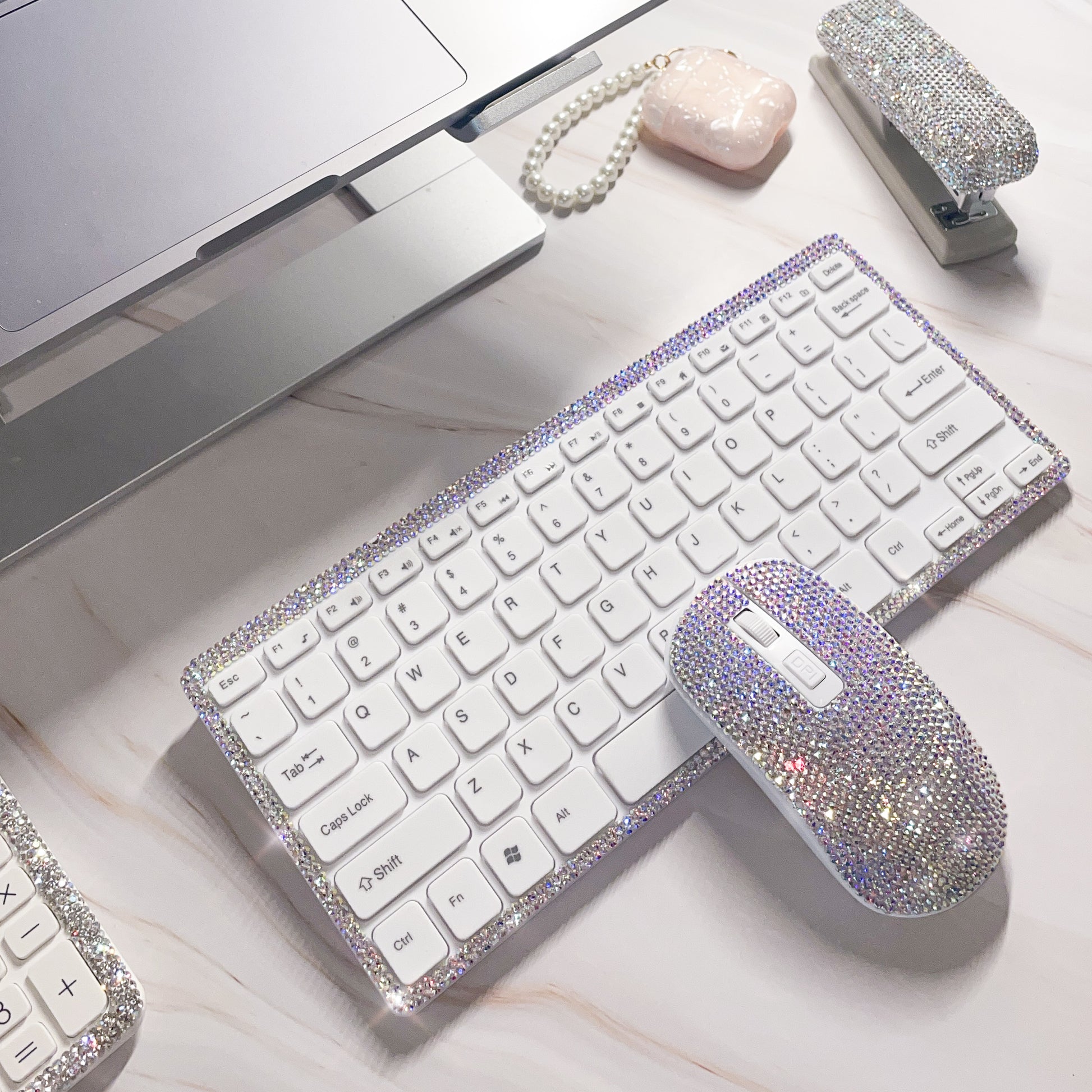 bling wireless keyboard and mouse