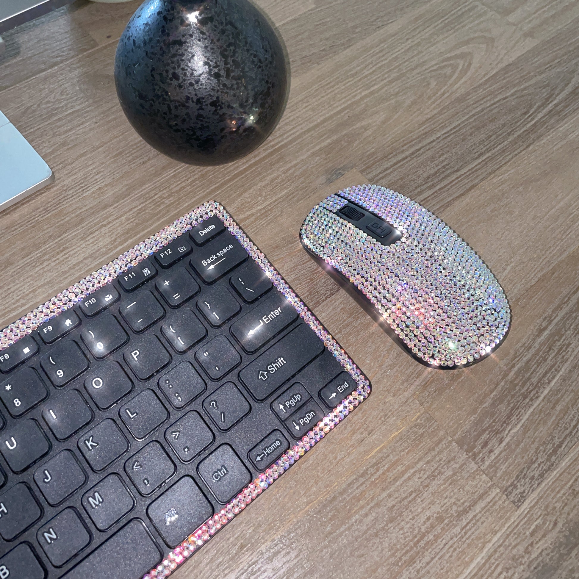 bling wireless keyboard and mouse