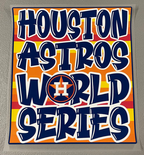 Houston Astros World Series Circle – V&M Prints