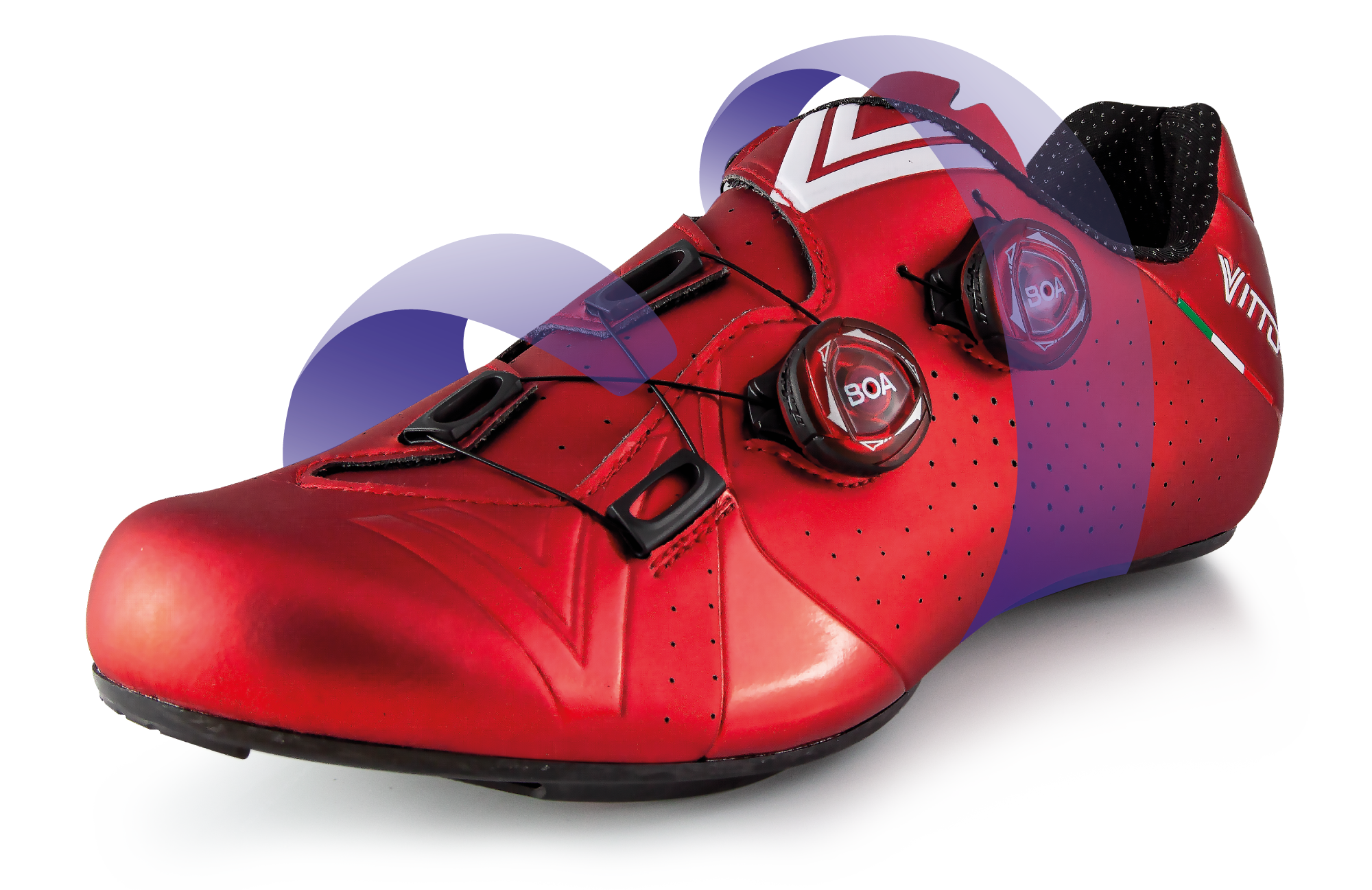 Vittoria Velar Road Cycling Shoes (Red) – Rydehm