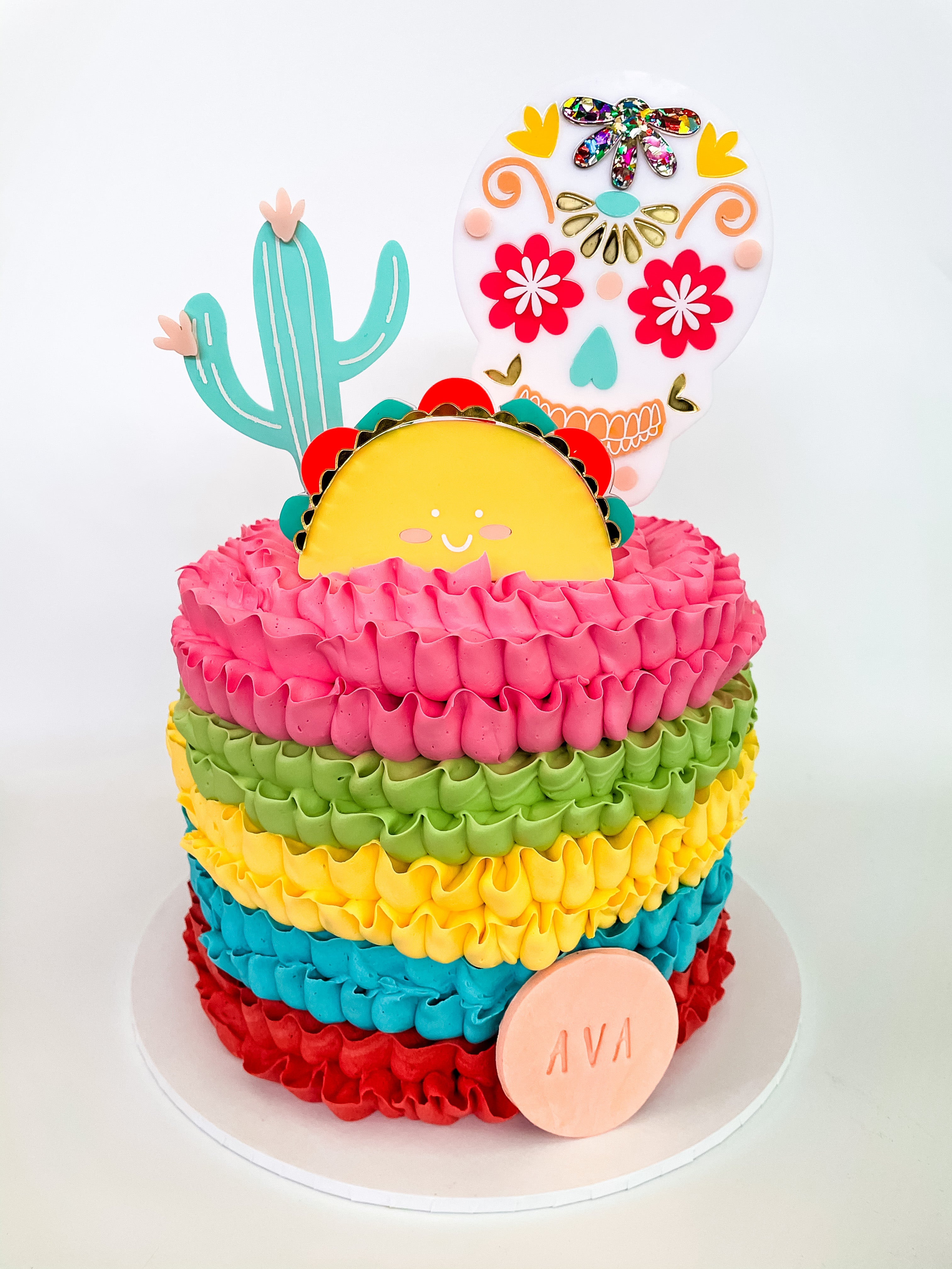 Fiesta Cake Topper | Cake Toppers by Avalon Sunshine