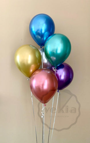 Globo burbuja decorado - helio – Vekia