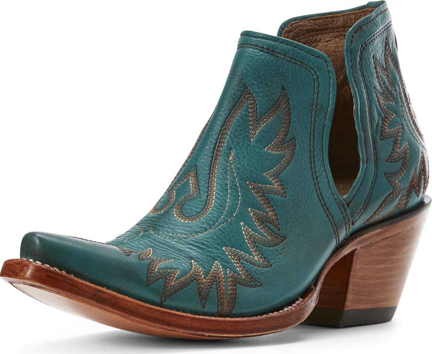 DIXON Agate Green Turquoise Ankle Boot 