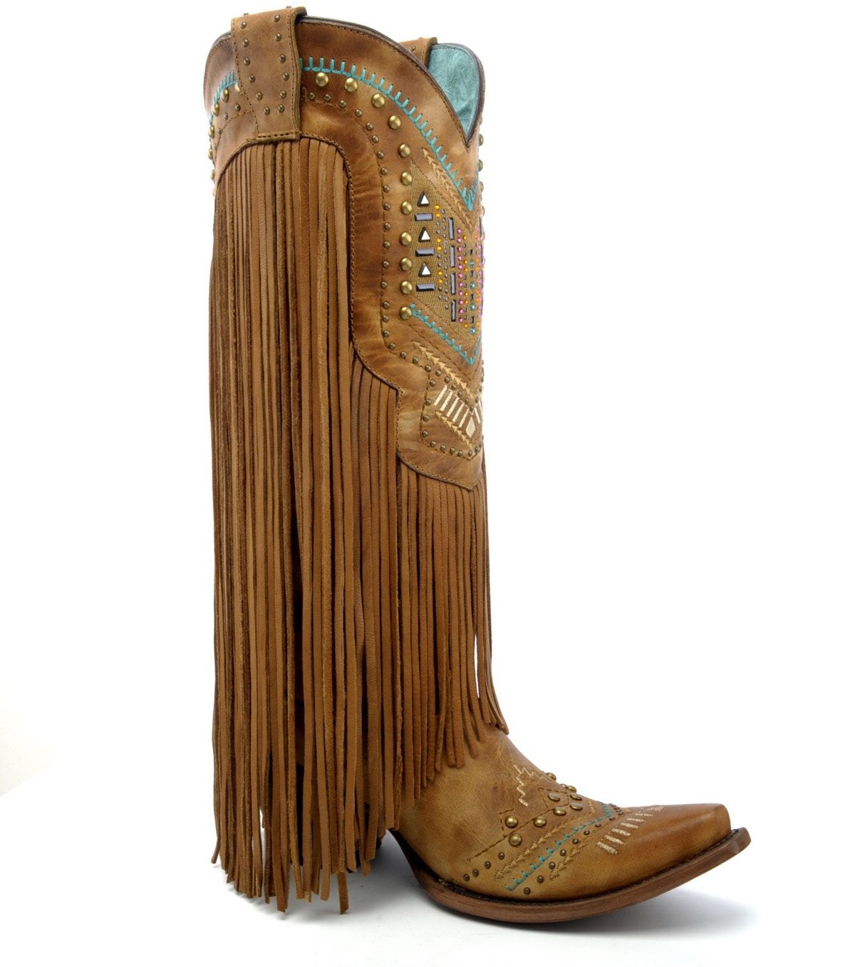 corral women's fringe boots