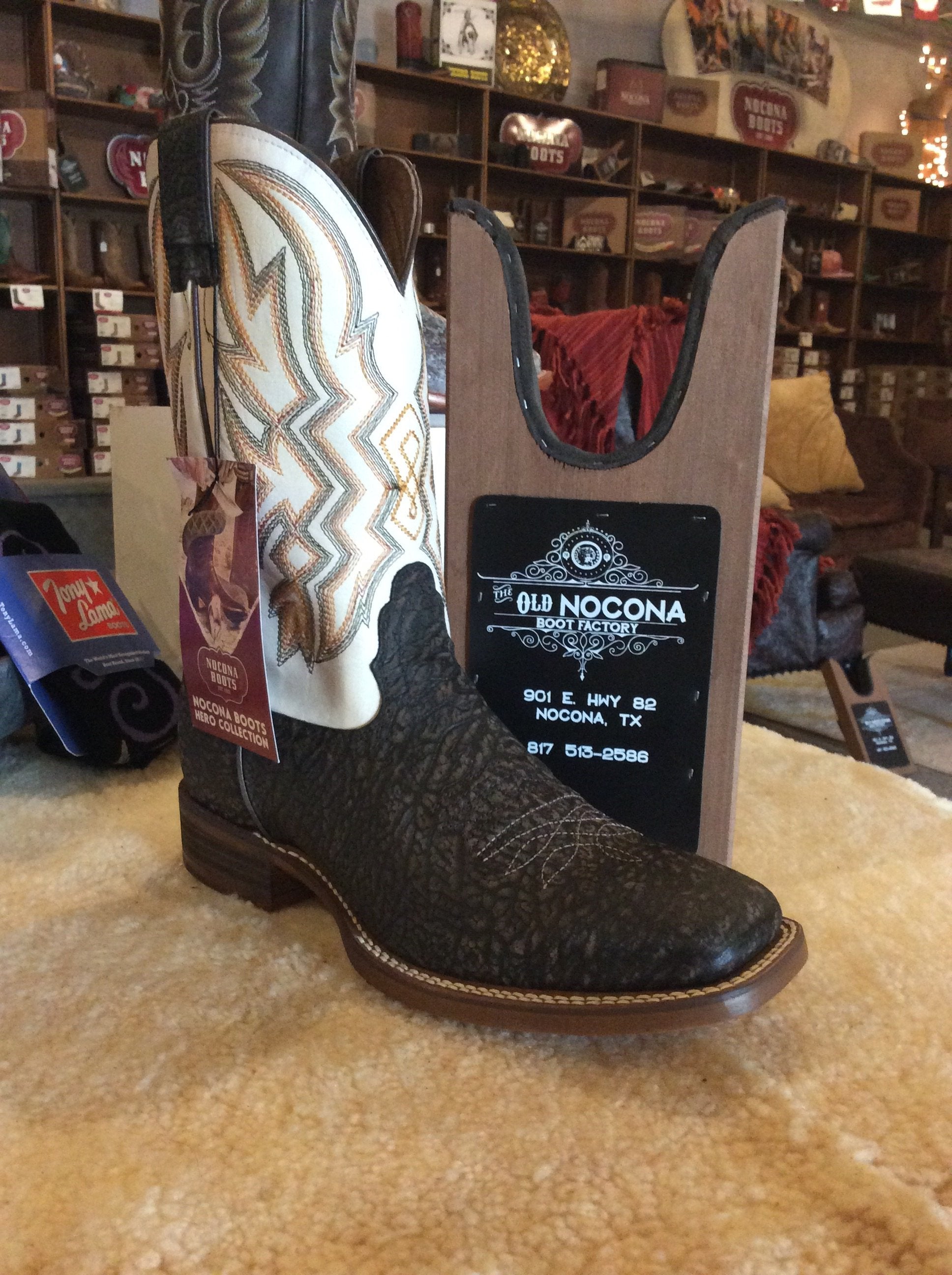 NB3002 Nocona Boots DEPUTY CHOCOLATE 