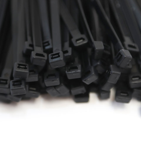 EANINNO 200 Pack Black Zip Tie Wraps 12 inch Heavy Duty 50 pound Plastic Cable  Wire Zip Ties Self Locking UV Heat Resistant Indoor Outdoor Use  Multipurpose, Cable Ties -  Canada