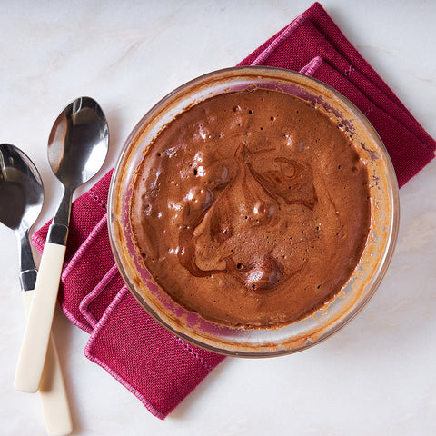 Microwave Chocolate Soufflé 