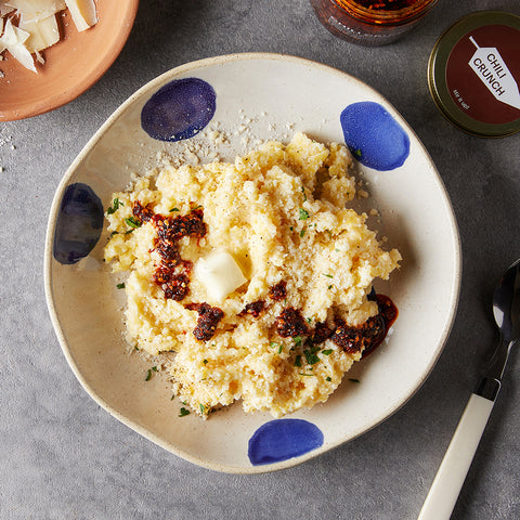 Creamy Microwave Polenta