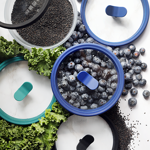 New Colors! Small Dishes now come in Blueberry and Black Sesame