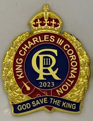 King Charles III Coronation Commemorative Jewel – Empire Poppy Store