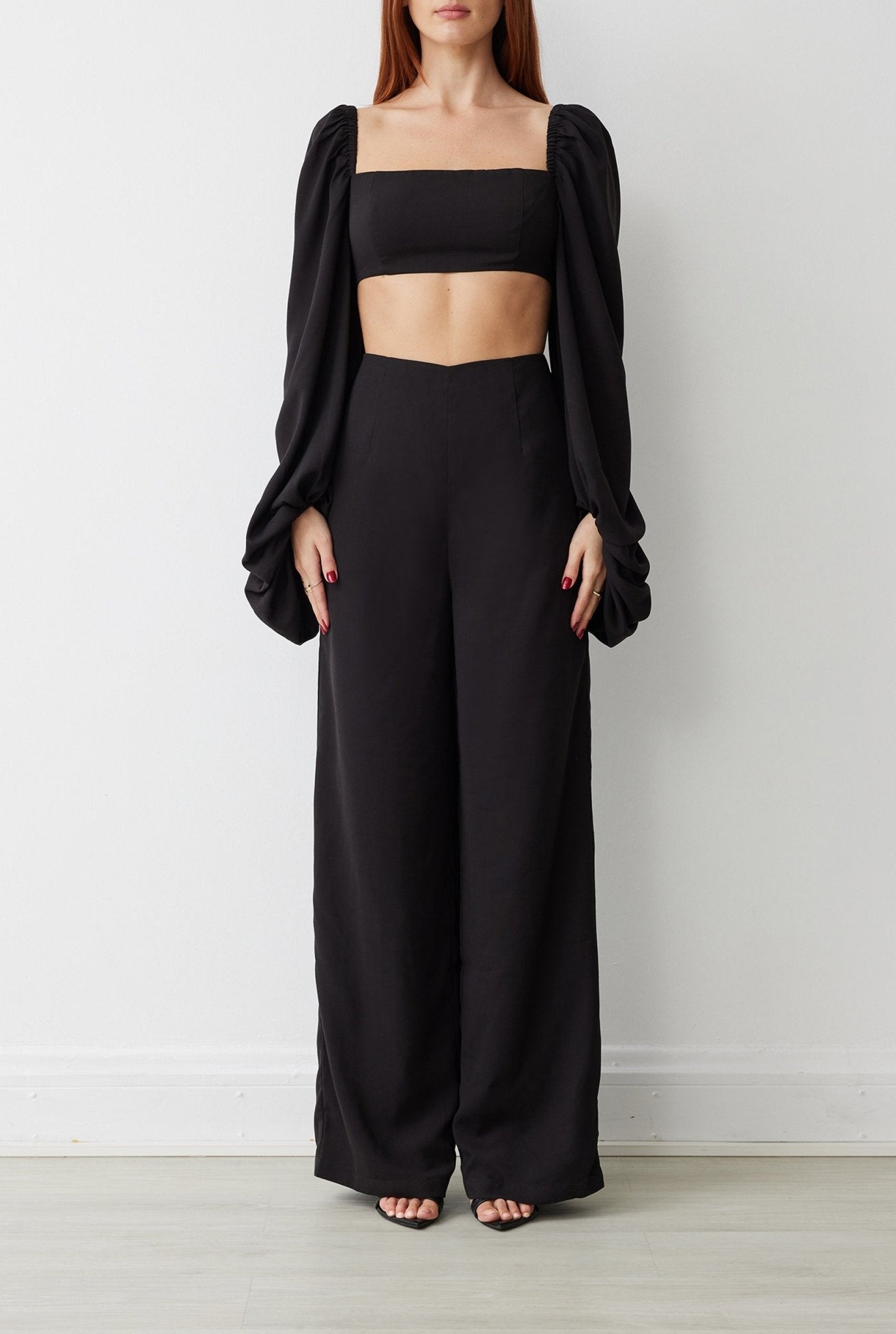 Lilian Jumpsuit in Noir – BOSKEMPER