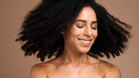 black woman with natural hair