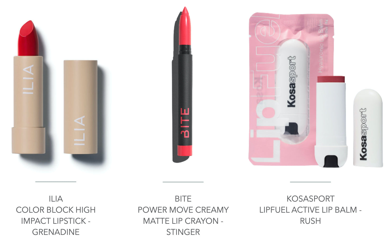 Clean Beauty Lipsticks
