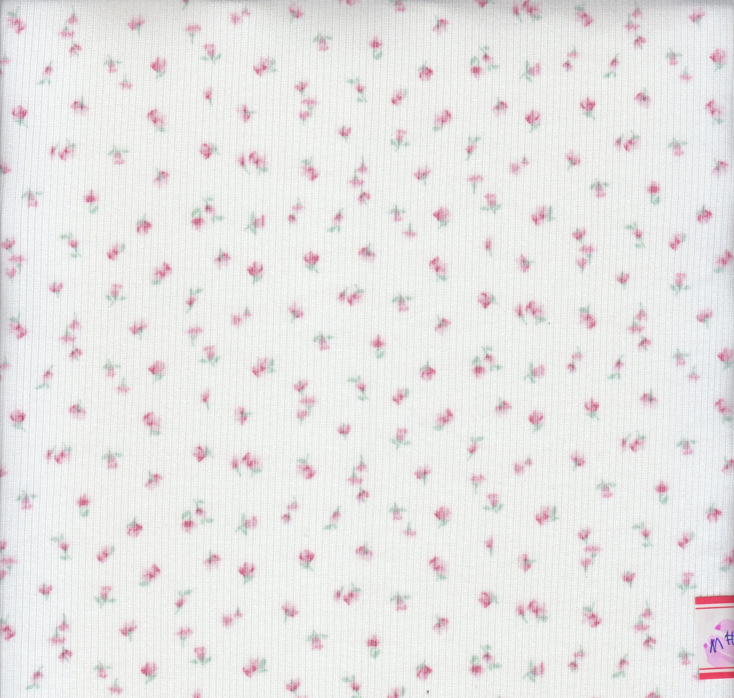 CF-MS11441 -PINK  PRINT, PRINT-B, RIBBED KNIT