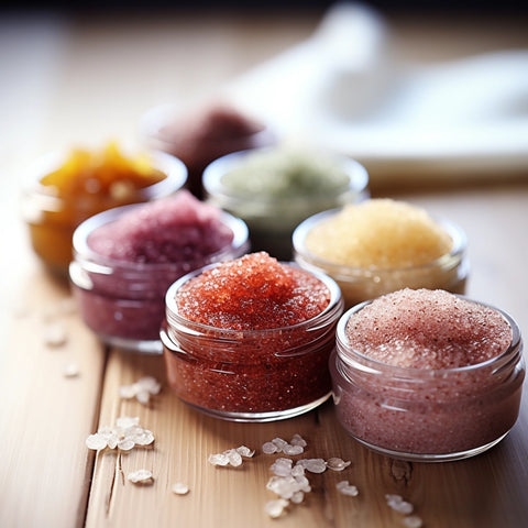 homemade lip scrub