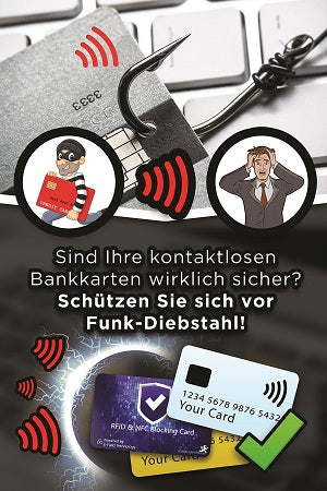 rfid blocker karte  nfc schutz  rfid block  schutzhülle  kartenhülle  blockerkarte  störsender  störkarte  schutzkarte  rfid blocking  rfid block  nfc blocker  rfid nfc  schutzkarte für portemonnaie  ec karte  kreditkarte  kreditkartenschutz  blocker  schutz  funk diebstahl