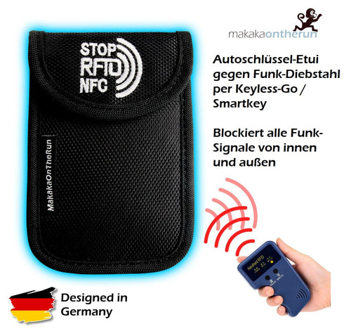 Elektromagnetische Abschirmung Schlüsseltasche Handy Auto Schlüssel Signal  Abschirmung Tasche Anti-Induktion