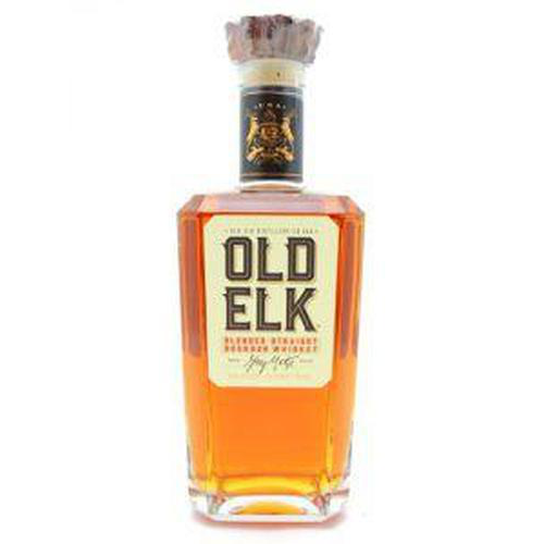 old elk bourbon with pourer