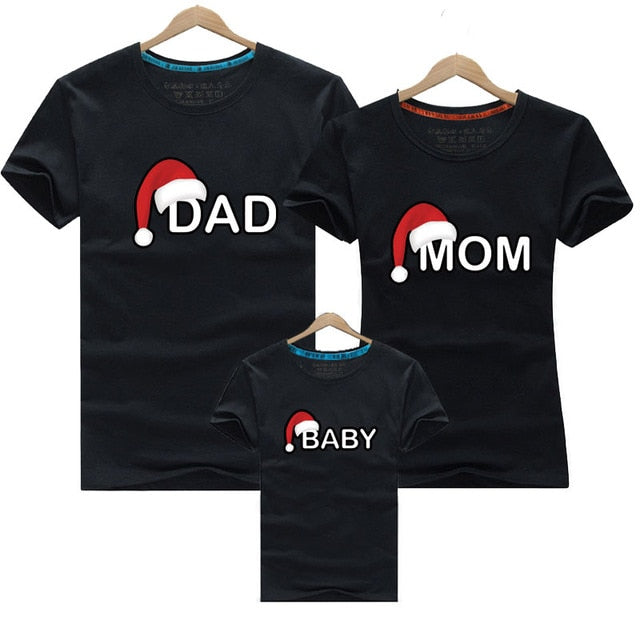 mom dad and baby christmas outfits