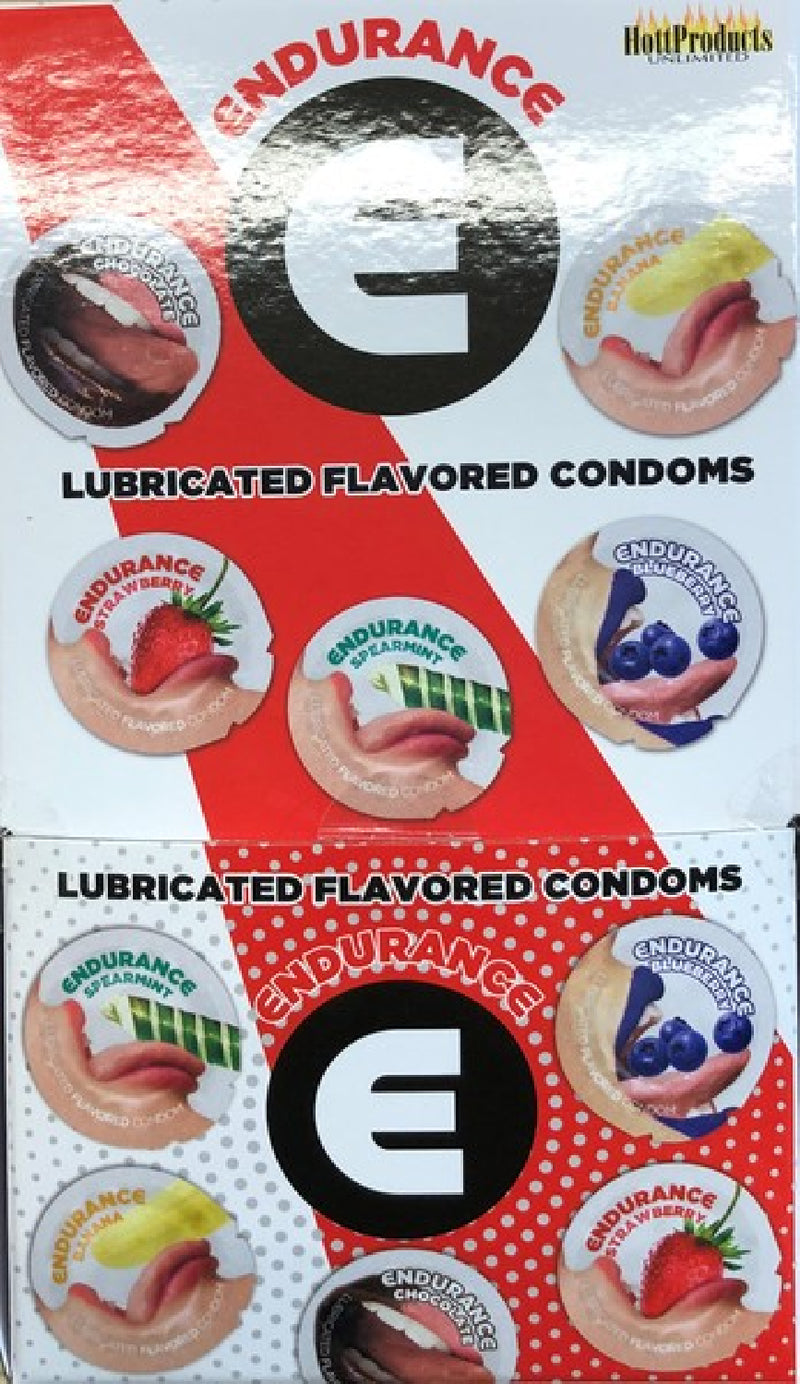 Endurance Flavored Condoms (144 X Display)