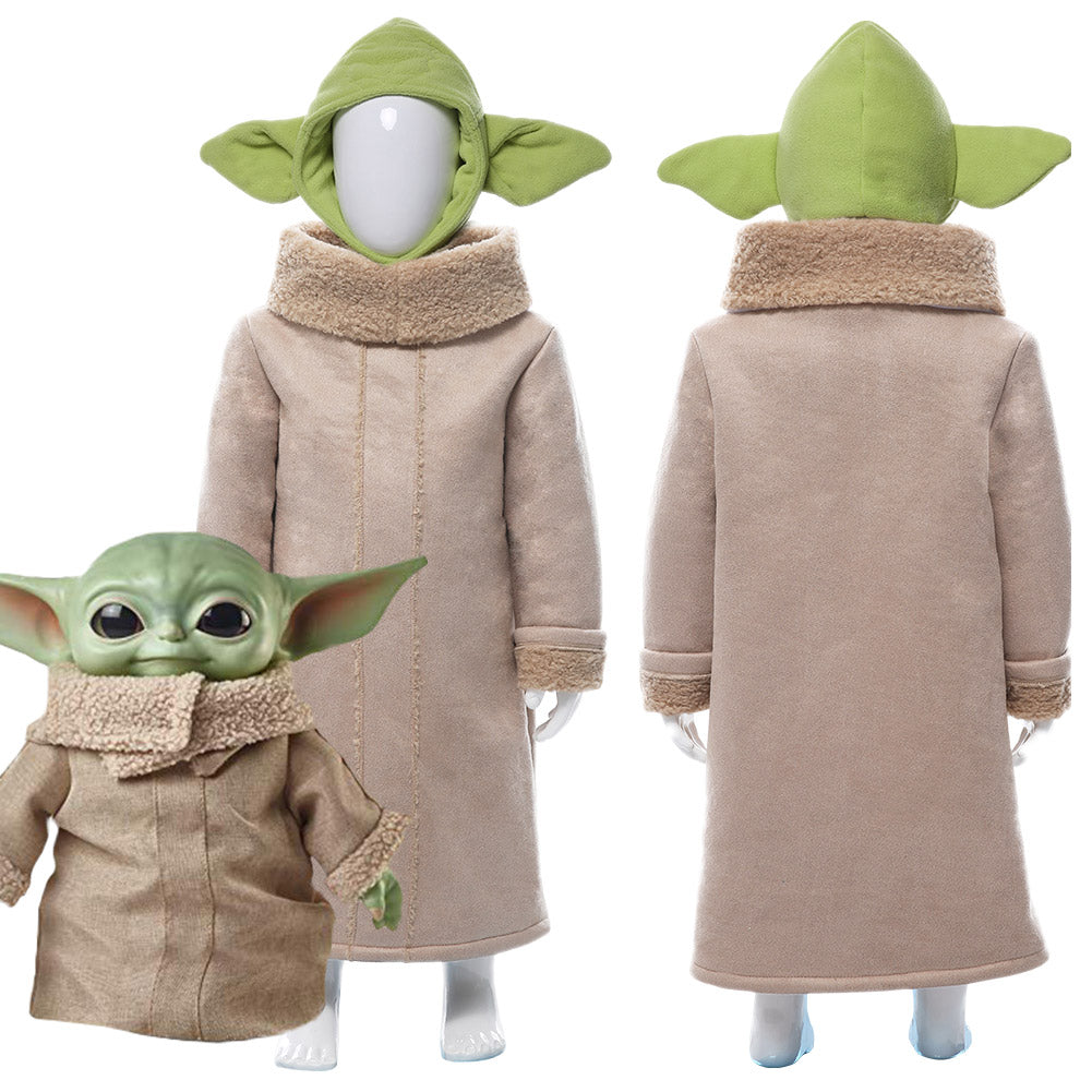The Mandalorian Star Wars Baby Yoda Cosplay Costume For Kids Children