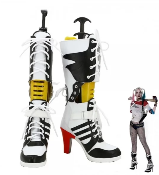 harley quinn high heel shoes