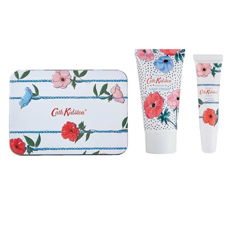 Cath Kidston Hand Cream Lip Balm Tin Posy Bunch   Cath Kidston Hand Cream Lip Balm Tin Posy Bunch 344905 