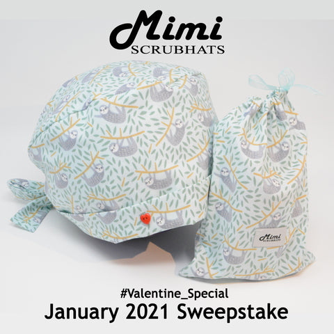 Mimiscrubhats Jan 2021 Sweepstake