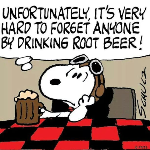 snoopy root beer