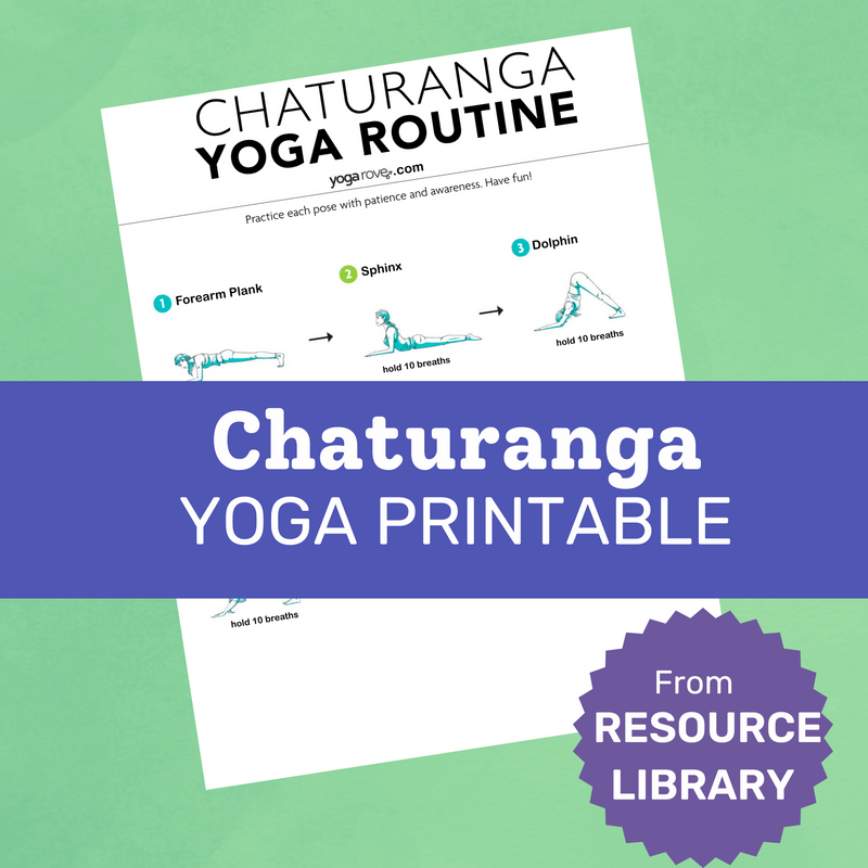 Chair & Seated Poses Yoga Printable – Yoga Rove