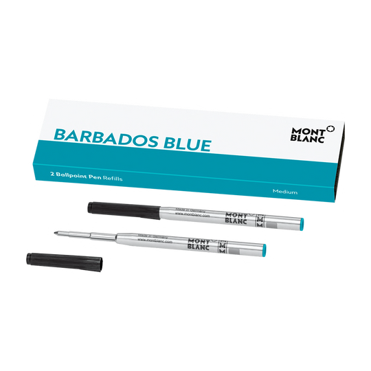 Recharge stylo bille - Barbados Blue