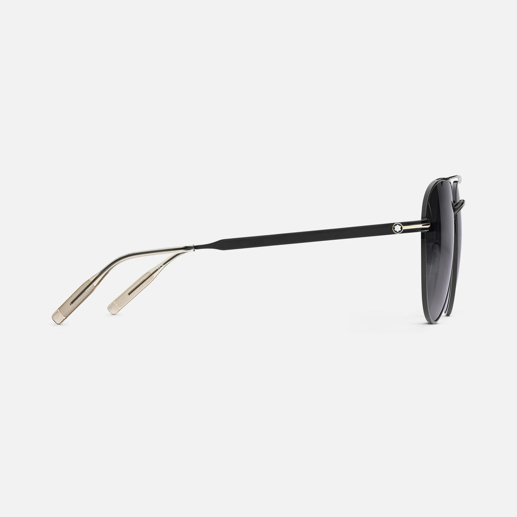 Squared Sunglasses with Black Coloured Metal Frame