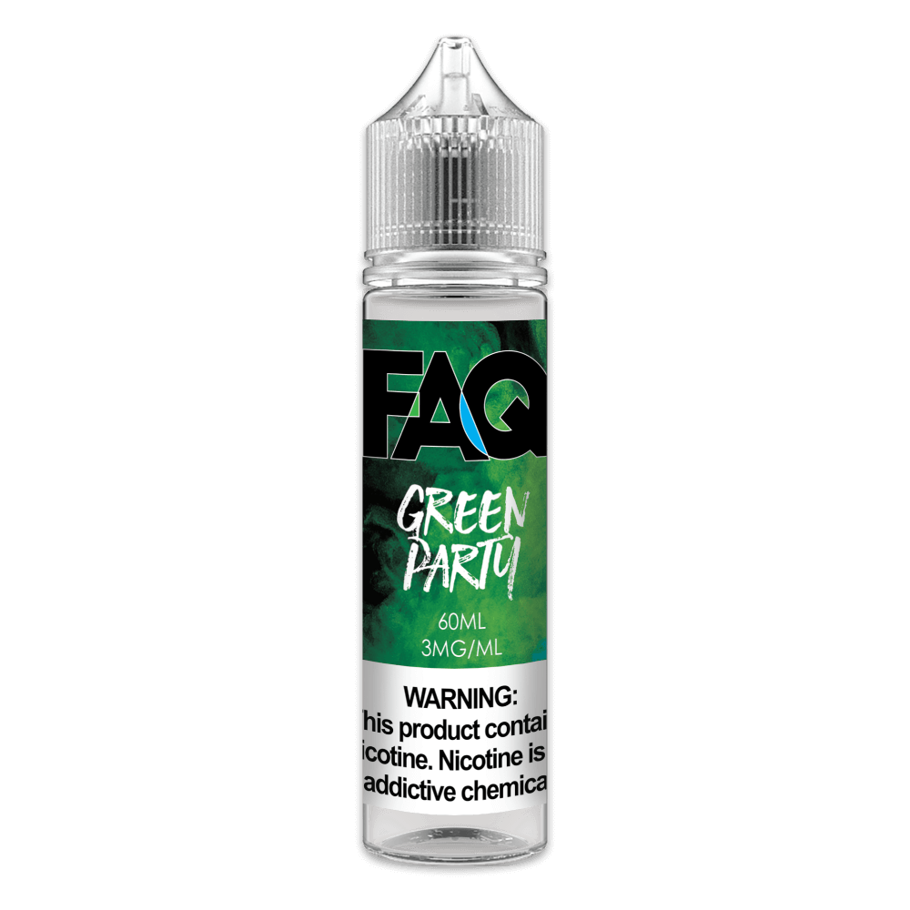 FAQ Green Party Max VG 60mL E-Liquid
