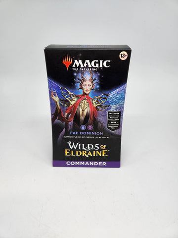 MTG WILDS OF ELDRAINE DECK COMMANDER - FAE DOMINION - ESPAÑOL