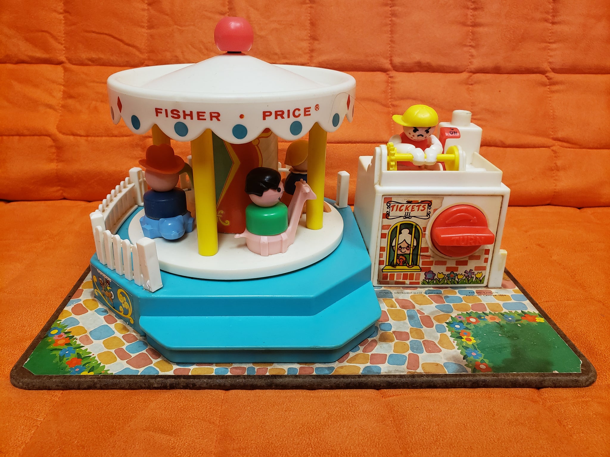 fisher price carousel 1964