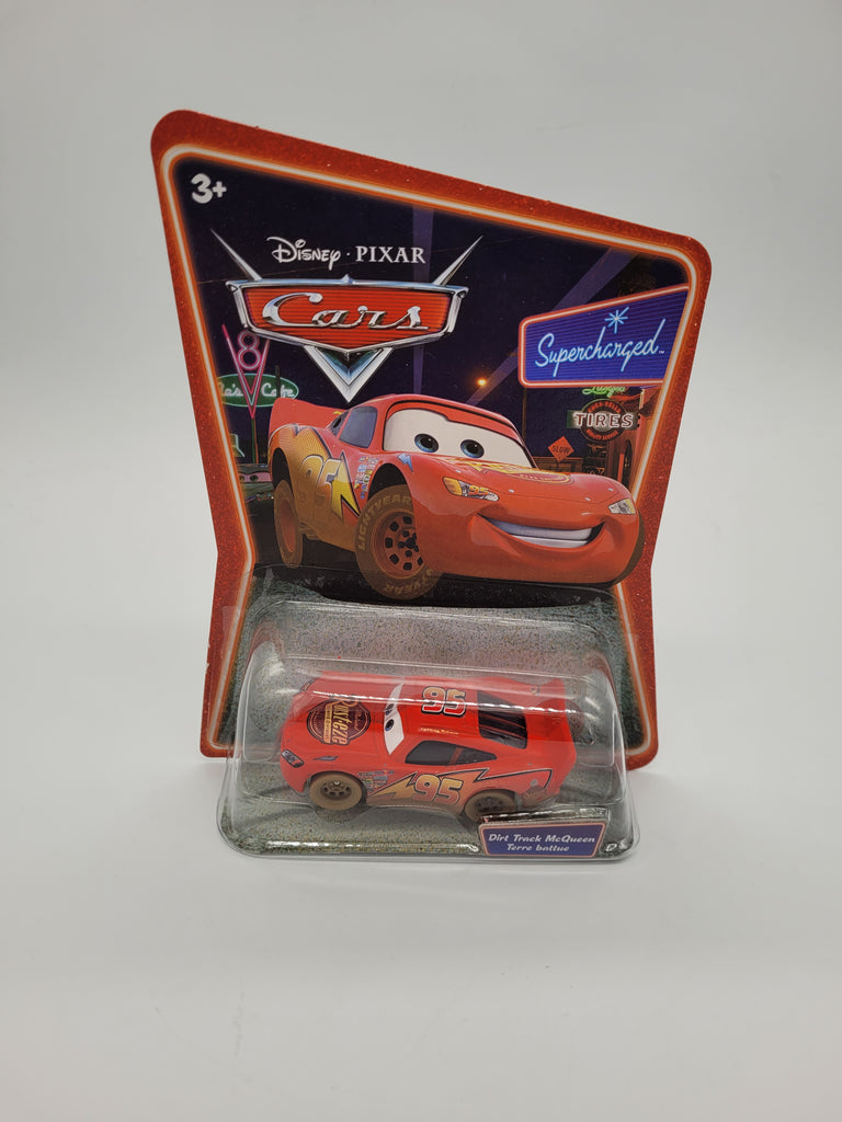 Disney Pixar Cars Supercharged Dirt Track McQueen. – Toy Heaven