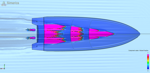 Sterk 31 60-knot CFD Simulation