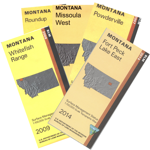 Montana BLM Maps Public Lands Interpretive Association