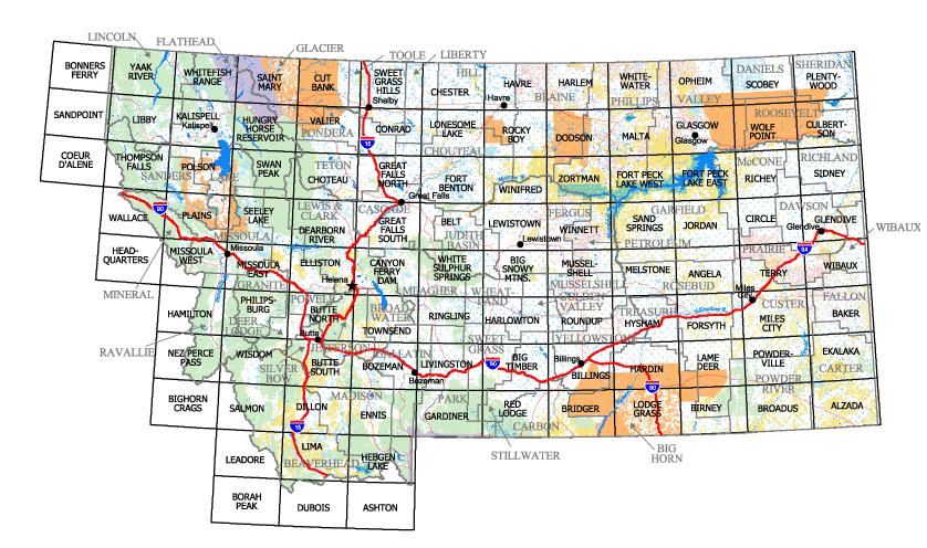 Montana Maps