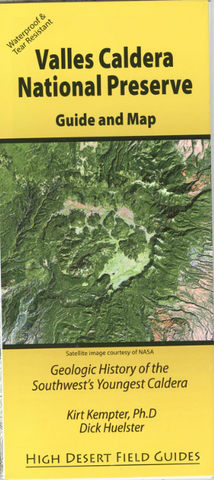 Map of Valles Caldera Geologic History