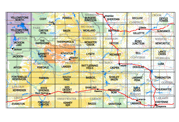 Wyoming Maps