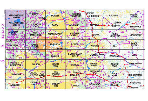 Wyoming Elk Hunting Maps – Public Lands Interpretive Association