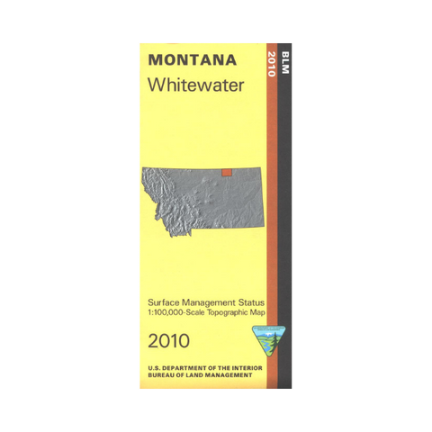 Map: Whitewater MT - MT1201S